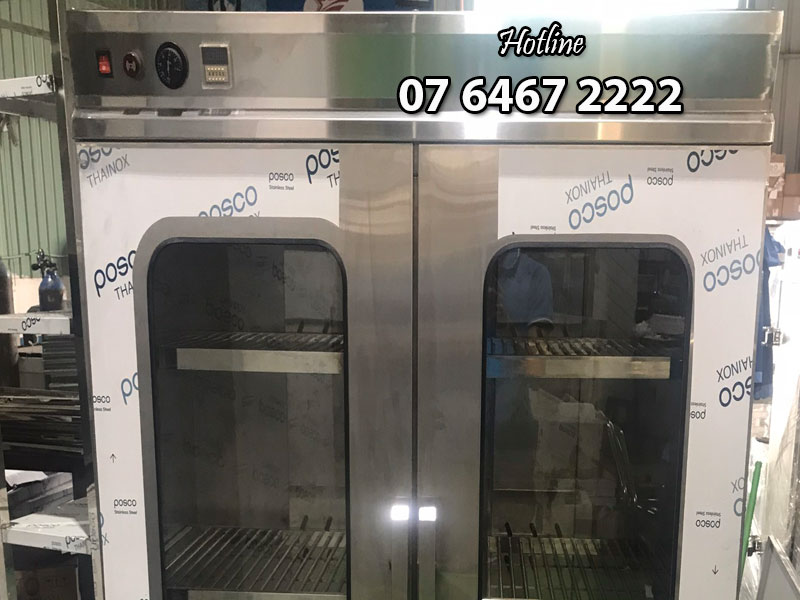 Tủ sấy khay công nghiệp tại Bếp Nguyên Khang có công dụng gì nổi bật